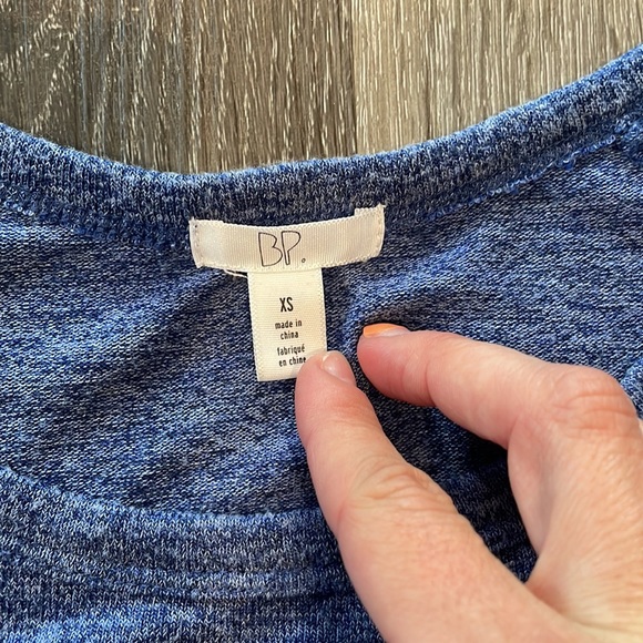 Blue B.P. Nordstrom long sleeve top size XS - Picture 2 of 4